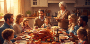 Why do Americans celebrate Thanksgiving, and what's with all the turkey?