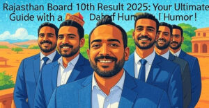 Rajasthan Board 10th Result 2025: Your Ultimate Guide with a Dash of Humor!