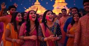 Why do Indian festivals look like colorful explosions of happiness?
