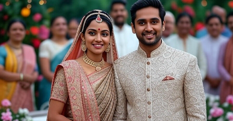 How do Indian weddings reflect the culture?